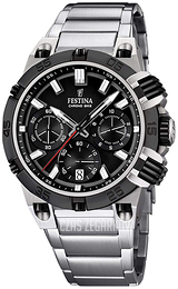 Festina Czarny/Stal Ø44.8 mm F16775-H