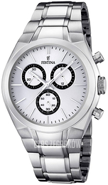 Festina Srebrny/Stal Ø45 mm F16782-2