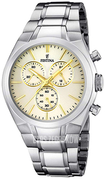 Festina Sport Beżowy/Stal Ø45 mm F16782-5