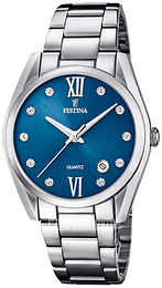 Festina Niebieski/Stal Ø37 mm F16790-C