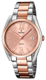 Festina Dress Różowe złoto/Stal w kolorze różowego złota Ø37 mm F16795-2