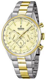 Festina Sport Szampański/Stal w odcieniu złota Ø44 mm F16821-2