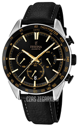 Festina Sport Czarny/Skóra Ø44 mm F16844-4