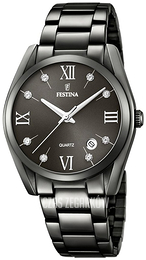 Festina Dress Czarny/Stal Ø37 mm F16866-2