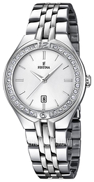 Festina Biały/Stal Ø33 mm F16867-1