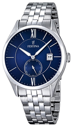 Festina Dress Niebieski/Stal Ø42 mm F16871-3