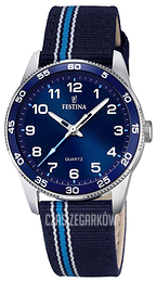 Festina Niebieski/Skóra Ø34 mm F16906-2