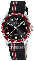 Festina Czarny/Skóra Ø34 mm F16906-3