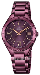Festina Dress Purpurowy/Stal Ø34 mm F16924-2