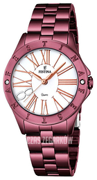 Festina Dress Biały/Stal Ø33 mm F16928-1