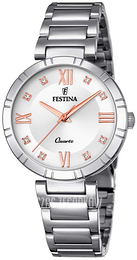 Festina Mademoiselle Srebrny/Stal Ø32.5 mm F16936-B