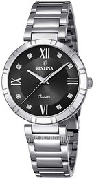 Festina Mademoiselle Czarny/Stal Ø32.5 mm F16936-D