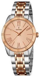 Festina Dress Różowe złoto/Stal w kolorze różowego złota Ø32 mm F16941-2