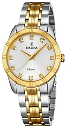 Festina Srebrny/Stal w odcieniu złota Ø32 mm F16941-3