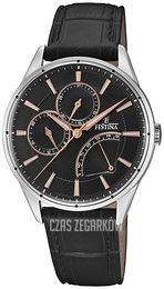 Festina Czarny/Skóra Ø41 mm F16974-4