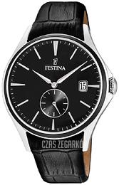 Festina Czarny/Skóra Ø42 mm F16980-D