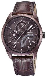 Festina Brązowy/Skóra Ø42 mm F16988-1