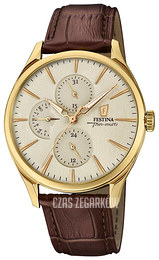Festina Beżowy/Skóra Ø41 mm F16993-1