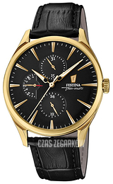 Festina Czarny/Skóra Ø41 mm F16993-2