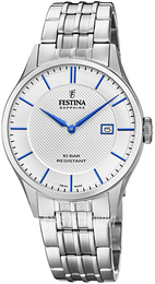 Festina Srebrny/Stal Ø40 mm F20005-2