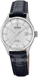 Festina Srebrny/Skóra Ø29 mm F20009-1