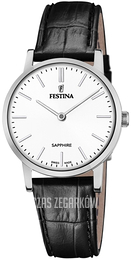 Festina Biały/Skóra Ø29 mm F20013-1