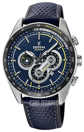 Festina Niebieski/Skóra Ø44 mm F20202-2