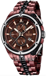 Festina Sport Brązowy/Stal Ø47 mm F20203-1