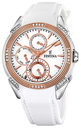 Festina Biały/Guma Ø42 mm F20236-1