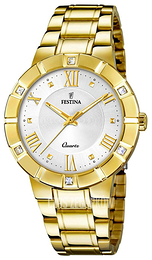 Festina Dress Srebrny/Stal w odcieniu złota Ø36 mm F20237-1