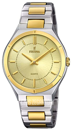 Festina Żółte złoto/Stal w odcieniu złota Ø39 mm F20245-2