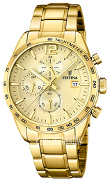 Festina Żółte złoto/Stal w odcieniu złota Ø44 mm F20266-1