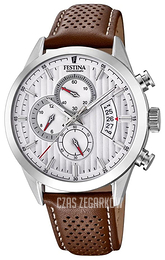 Festina Biały/Skóra Ø44 mm F20271-1