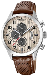 Festina Beżowy/Skóra Ø44 mm F20271-2