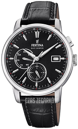 Festina Multifunction Czarny/Skóra Ø42 mm F20280-4