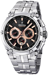 Festina Sport Czarny/Stal Ø44 mm F20327-8