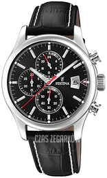 Festina Czarny/Skóra Ø43 mm F20375-3