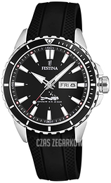 Festina Czarny/Guma Ø45 mm F20378-1