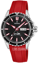 Festina Czarny/Guma Ø45 mm F20378-6
