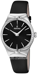 Festina Mademoiselle Czarny/Skóra Ø31 mm F20388-4