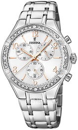 Festina Biały/Stal Ø39 mm F20392-1