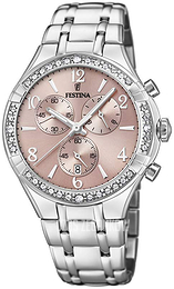 Festina Różowy/Stal Ø39 mm F20392-3