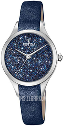 Festina Mademoiselle Niebieski/Skóra Ø31.8 mm F20409-2