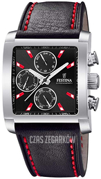 Festina Czarny/Skóra F20424-8
