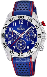 Festina Niebieski/Skóra Ø36 mm F20458-2