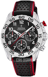 Festina Czarny/Skóra Ø36 mm F20458-3