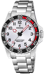 Festina Biały/Stal Ø36 mm F20459-1