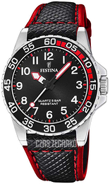 Festina Czarny/Skóra Ø36 mm F20460-3