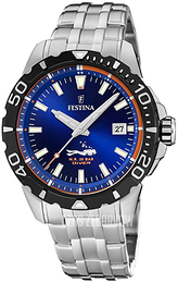 Festina Niebieski/Stal Ø45 mm F20461-1