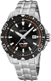Festina Czarny/Stal Ø45 mm F20461-3